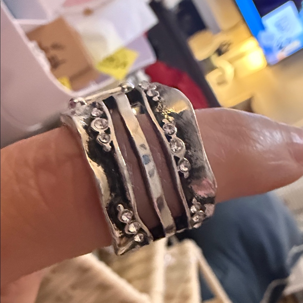 Elegant Silvery Women's Ring